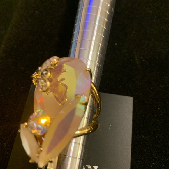 Erickson Beamon Rocks Butterfly detail ring - Picture 2 of 6